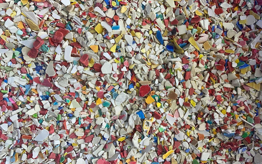 Clasificación NIR para separación de HDPE y PP