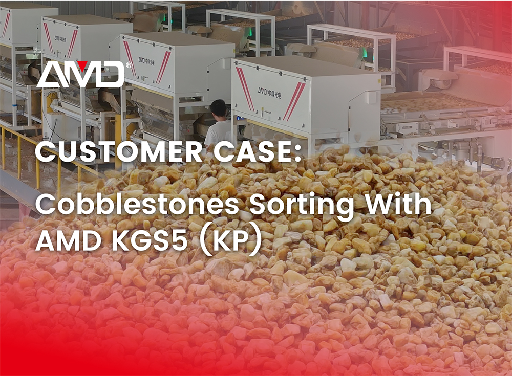 Estudio de caso de clasificación de guijarros AMD® KGS5 (KP)