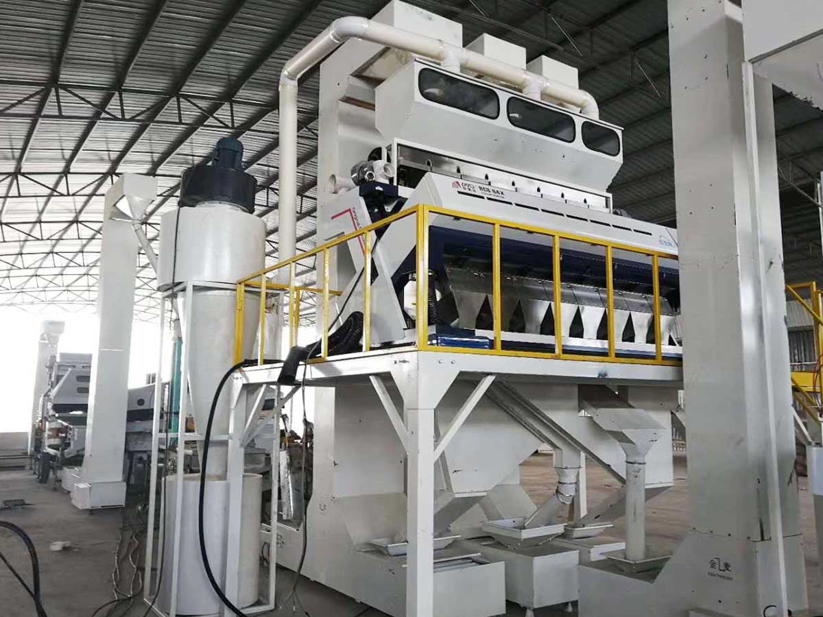 Instalaciones del clasificador de color de grano serie RC